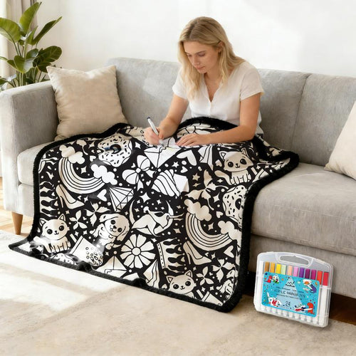 SnuggleSketch™ Blanket